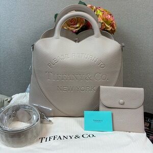 Tiffany & Co. Taupe Tote Bag
